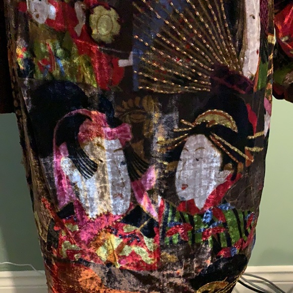 Neiman Marcus Japanese Velour Jacket Women's M - Picture 6 of 10